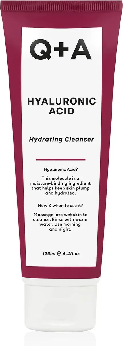 Q + A Gezichtsreiniging Hyaluronic Acid Gel Cleanser