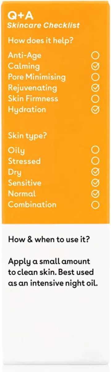 Q+A Superfood Gezichtsolie 30ml