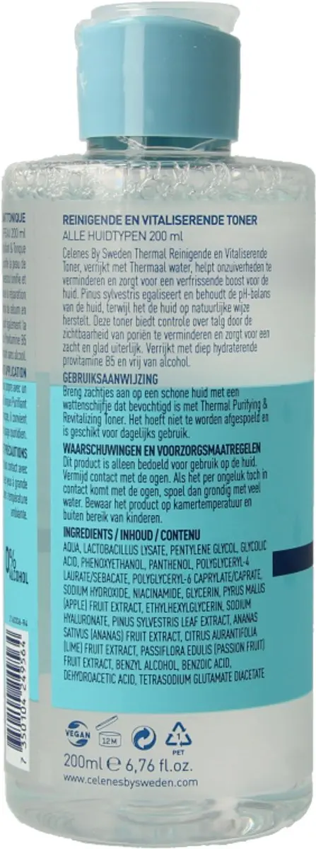 CELENES by Sweden Thermal Toner 200ml
