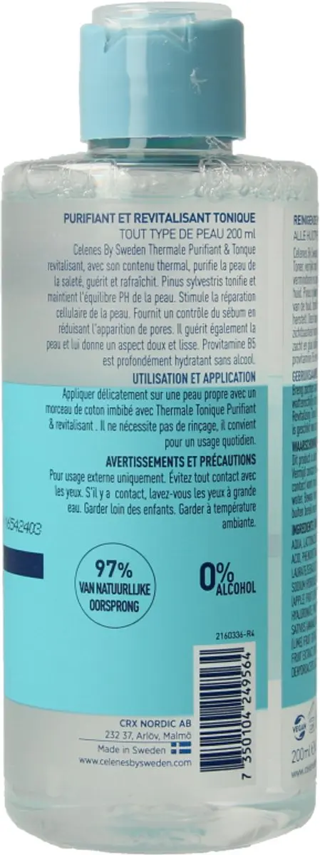 CELENES by Sweden Thermal Toner 200ml