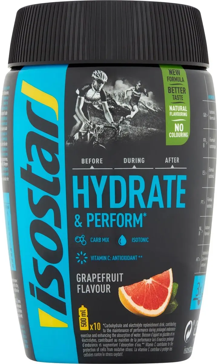 Isostar Hydrate & Perform Grapefruit Sportdrank