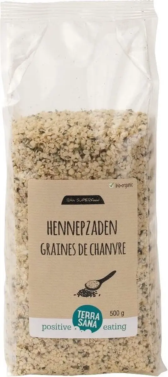 Terrasana RAW Hennepzaad 500g