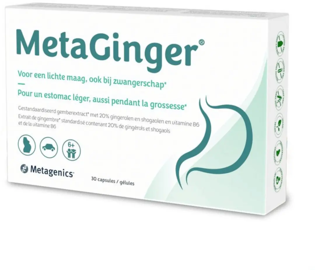 Metagenics Metaginger Capsules 30 Stuks