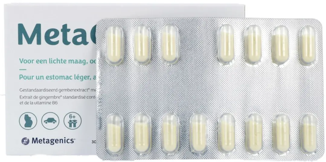 Metagenics Metaginger Capsules 30 Stuks