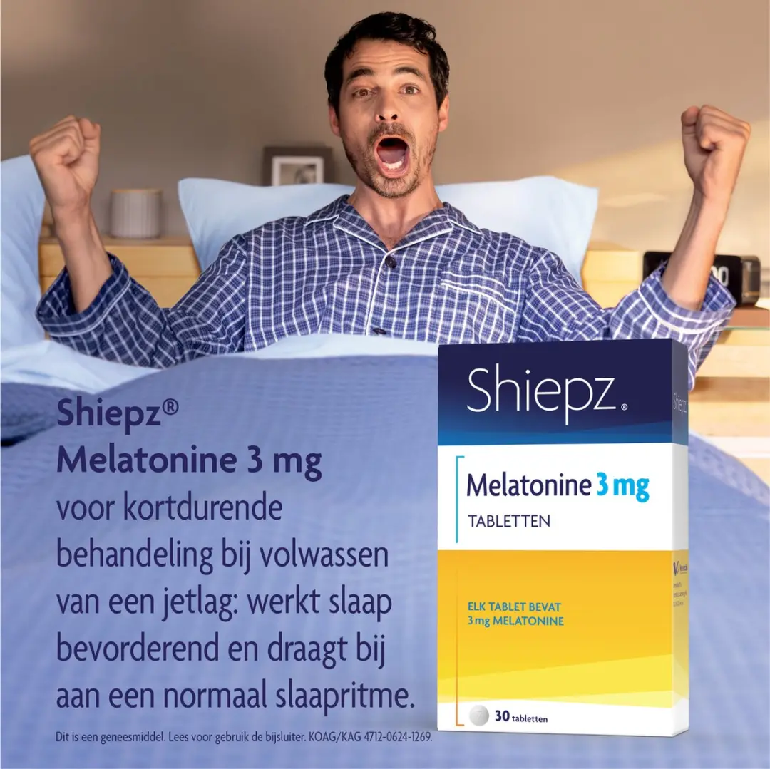 Shiepz Melatonine 3mg - 30 Tabletten