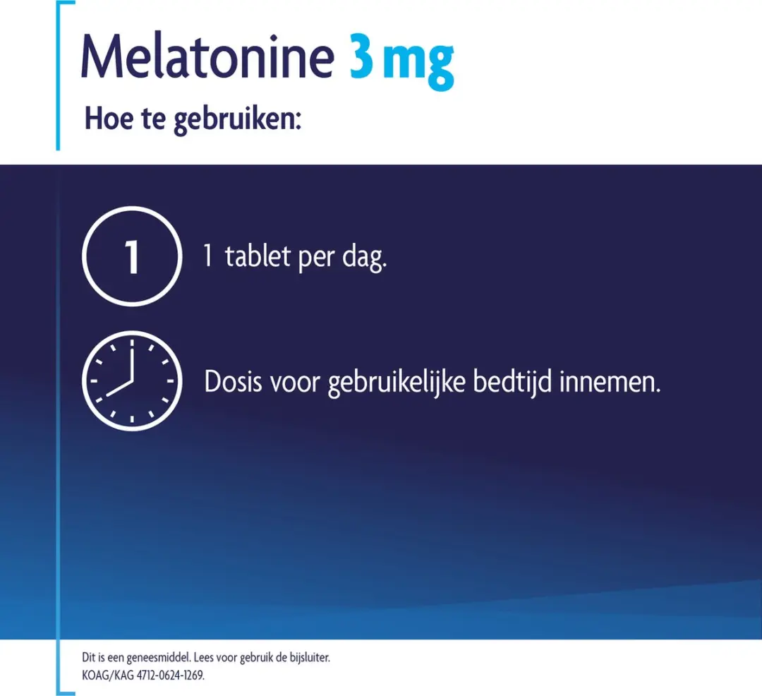 Shiepz Melatonine 3mg - 30 Tabletten