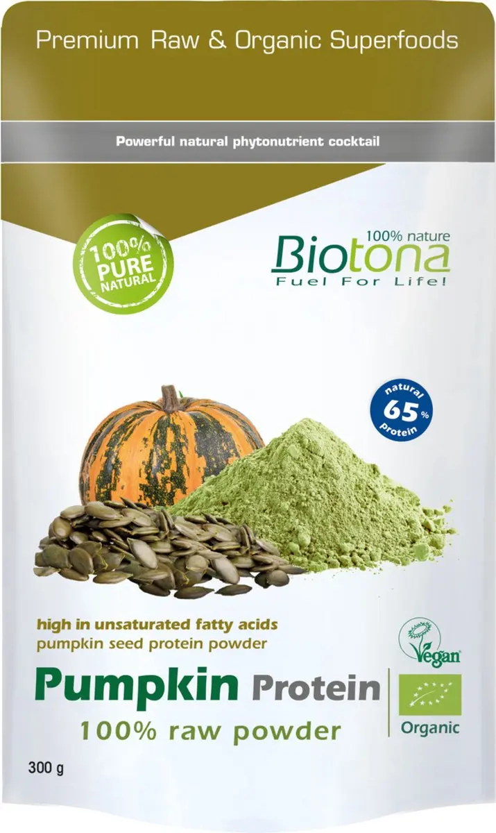 Biotona Pumpkin Proteinpoeder Bio 300g