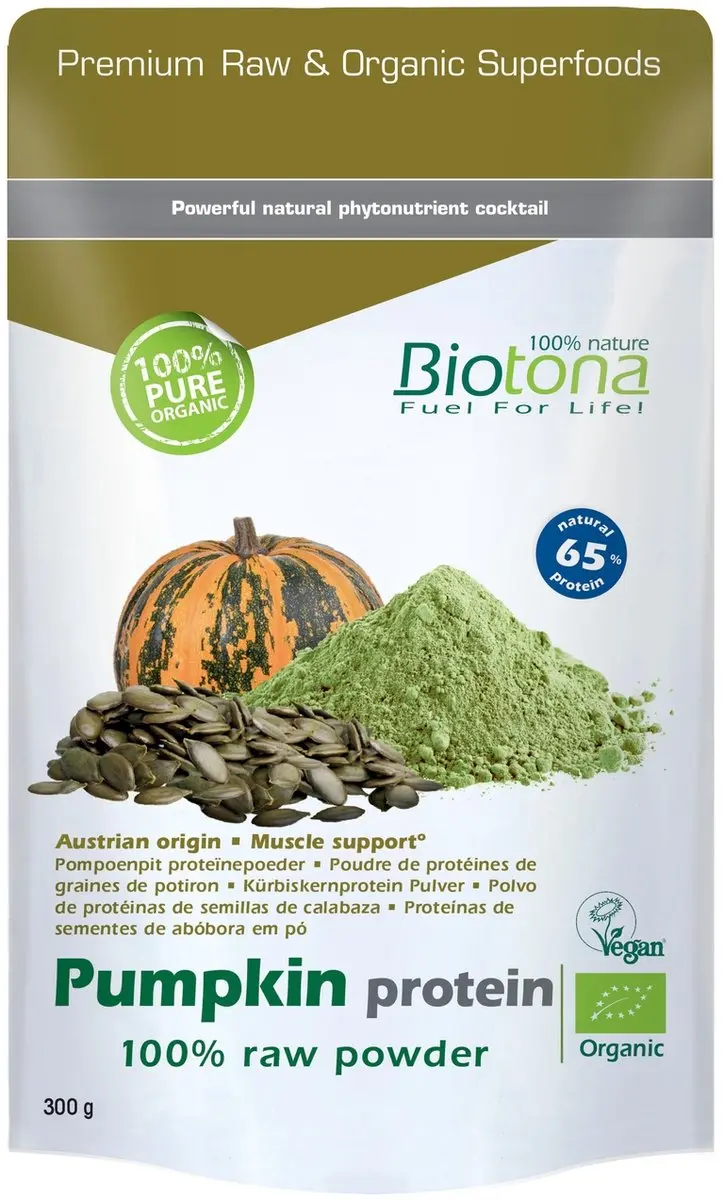 Biotona Pumpkin Proteinpoeder Bio 300g