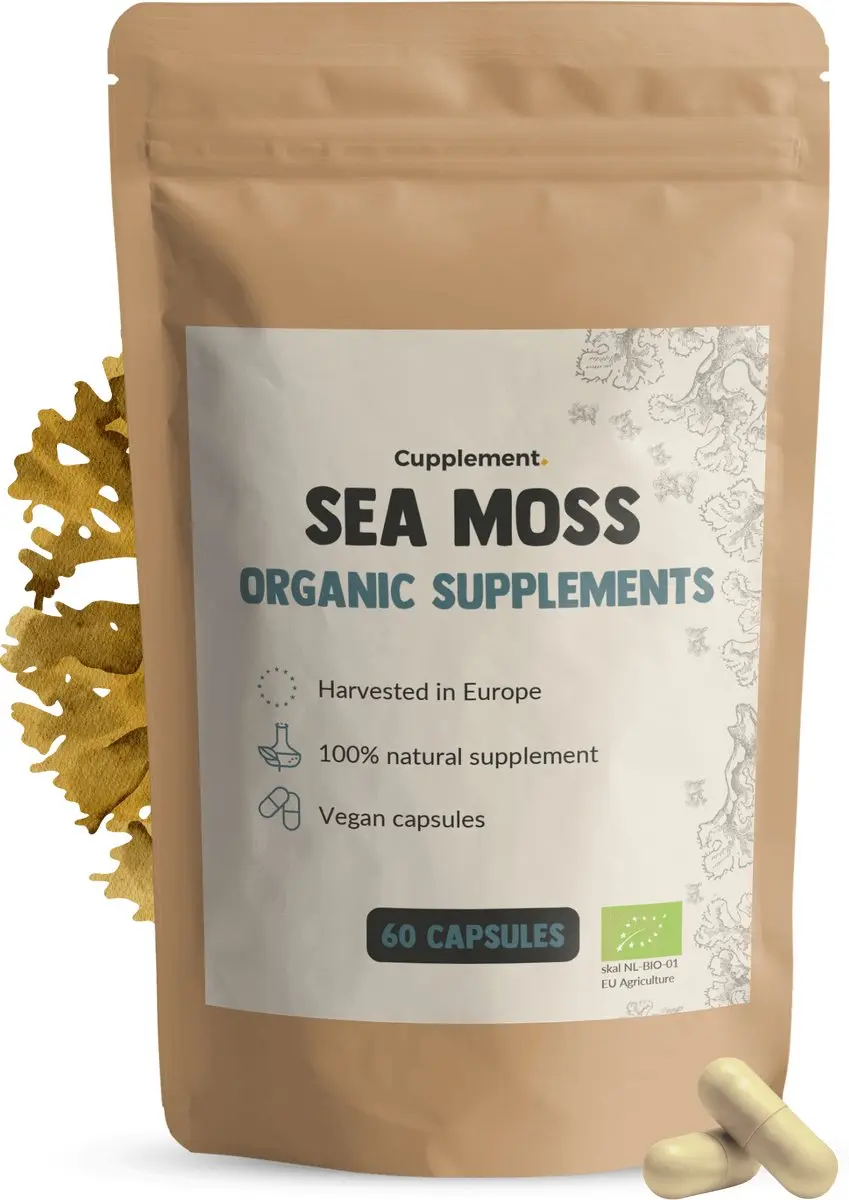 Cupplement Sea Moss Biologisch 500mg Capsules