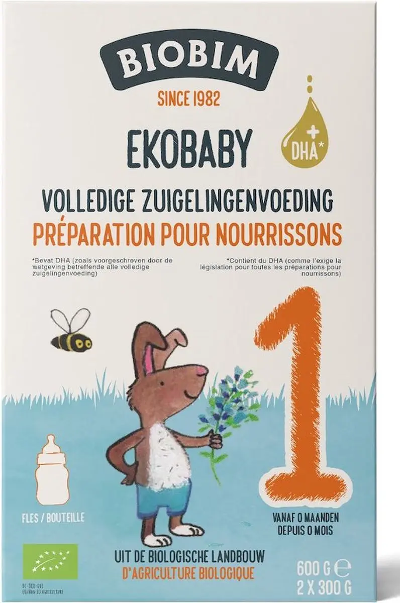Biobim Ekobaby 1 0mnd+ - 600g - afbeelding 5 van 5