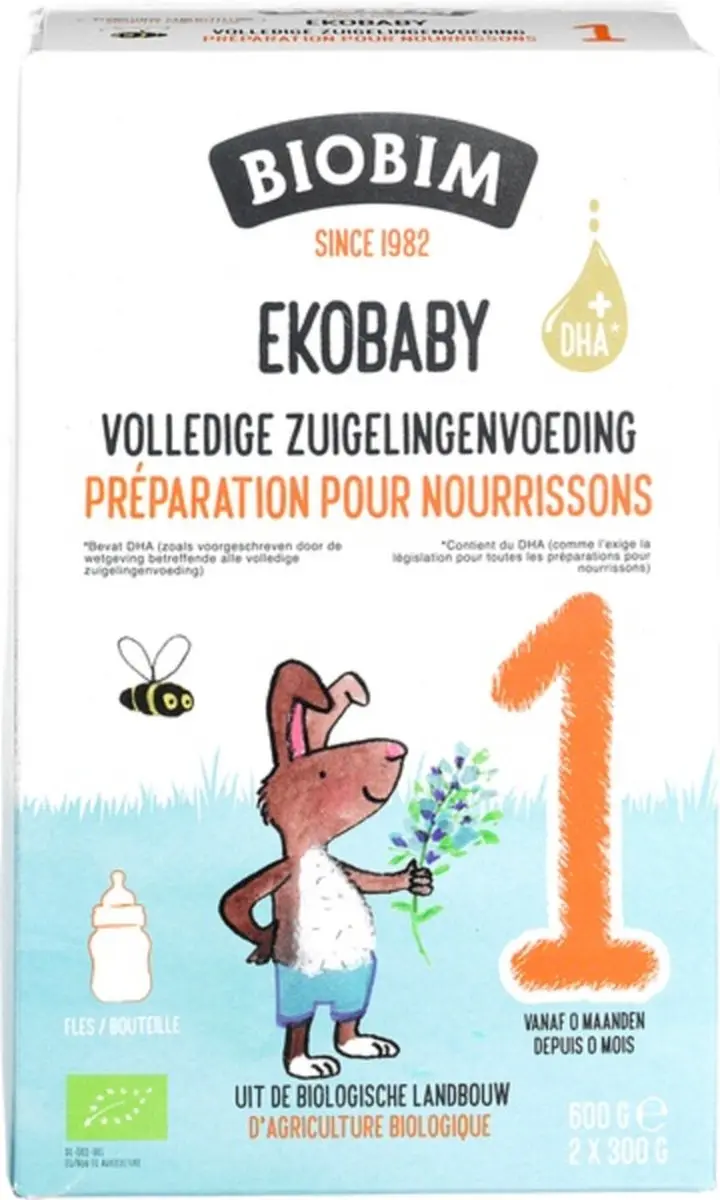 Biobim Ekobaby 1 0mnd+ - 600g - afbeelding 4 van 5