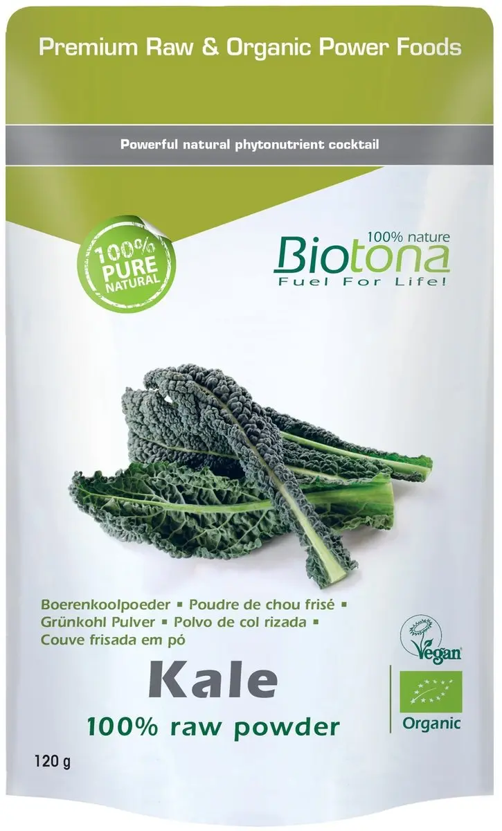 Biotona Kale Raw Powder Bio 120g