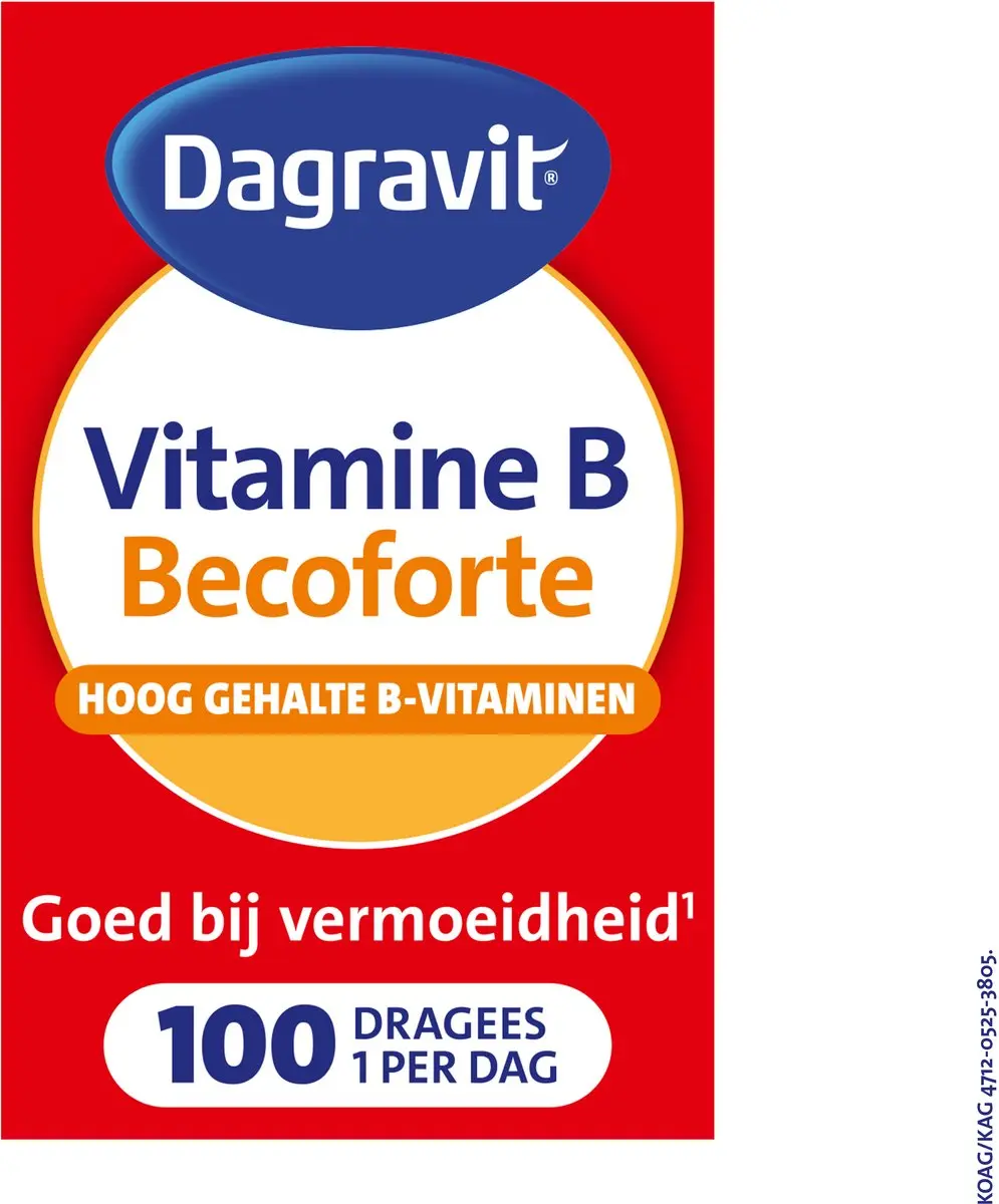 Dagravit Vitamine B Becoforte 100 Tabletten