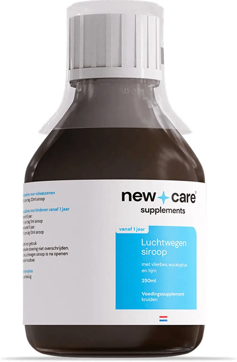 New Care Luchtwegen Siroop Kruiden 250ml