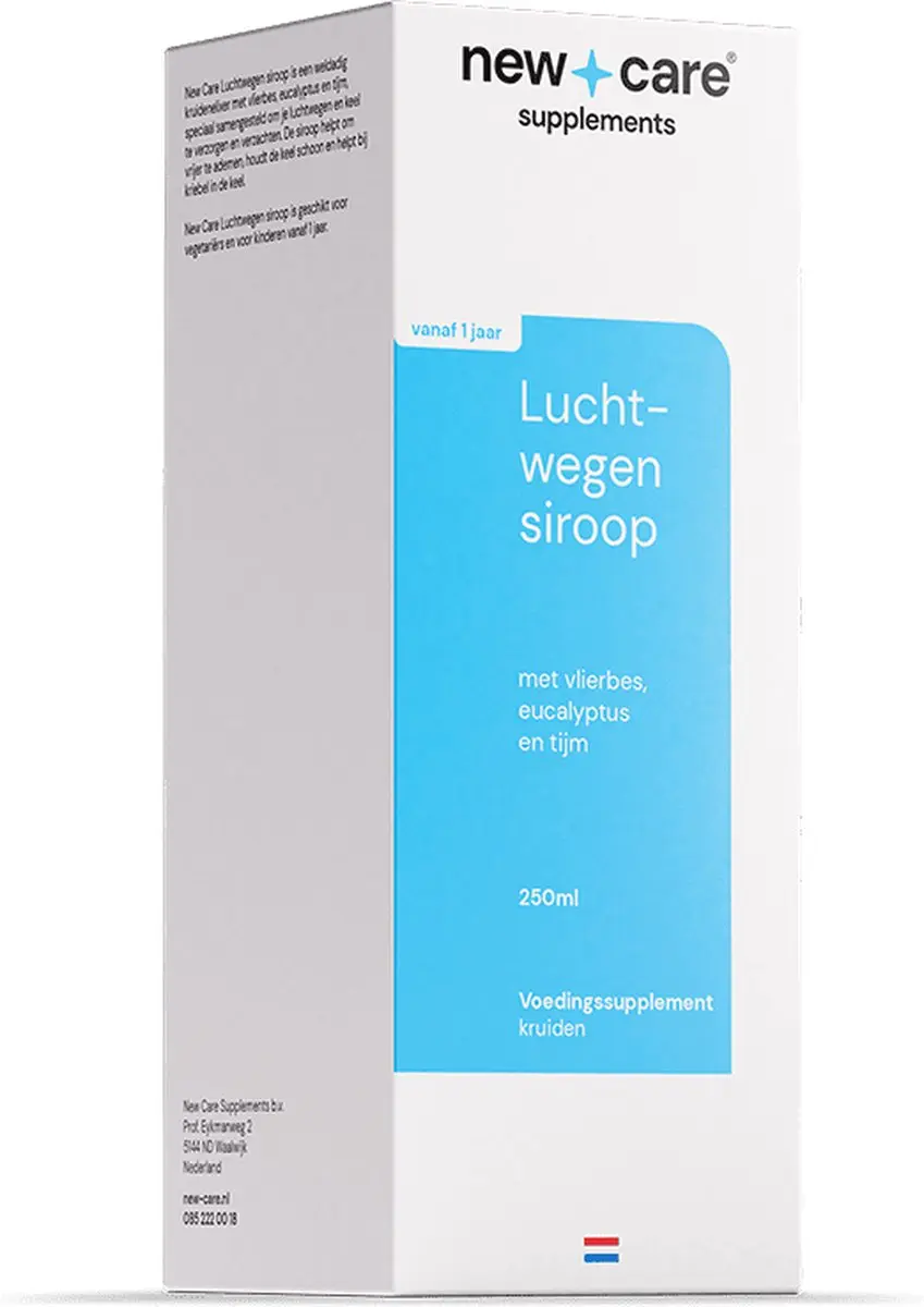 New Care Luchtwegen Siroop Kruiden 250ml