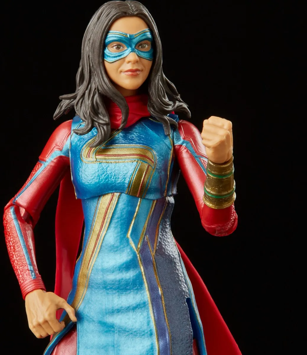 Marvel Legends Ms Marvel F3857 Speelfiguur - Multikleur - afbeelding 6 van 6