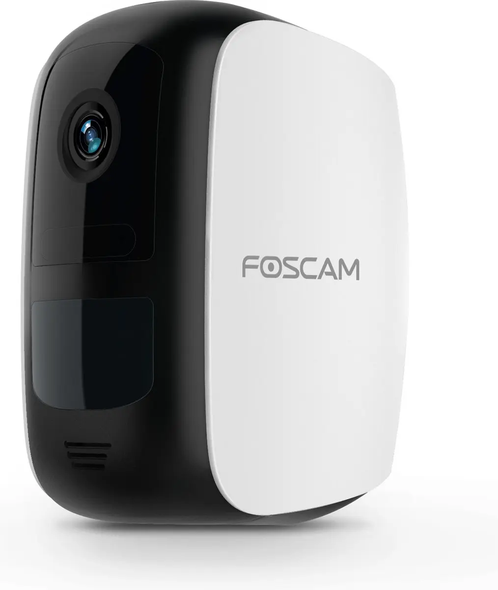 Foscam- E1 Full HD & 100% Draadloze Beveiligingscamera KIT