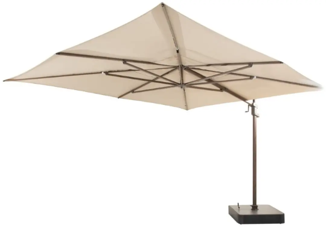 4 Seasons Outdoor Finca Parasol 400x300cm - Beige - afbeelding 2 van 2