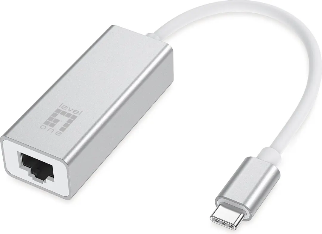 LevelOne USB-0402 USB-C Ethernet Adapter 1000 Mbit