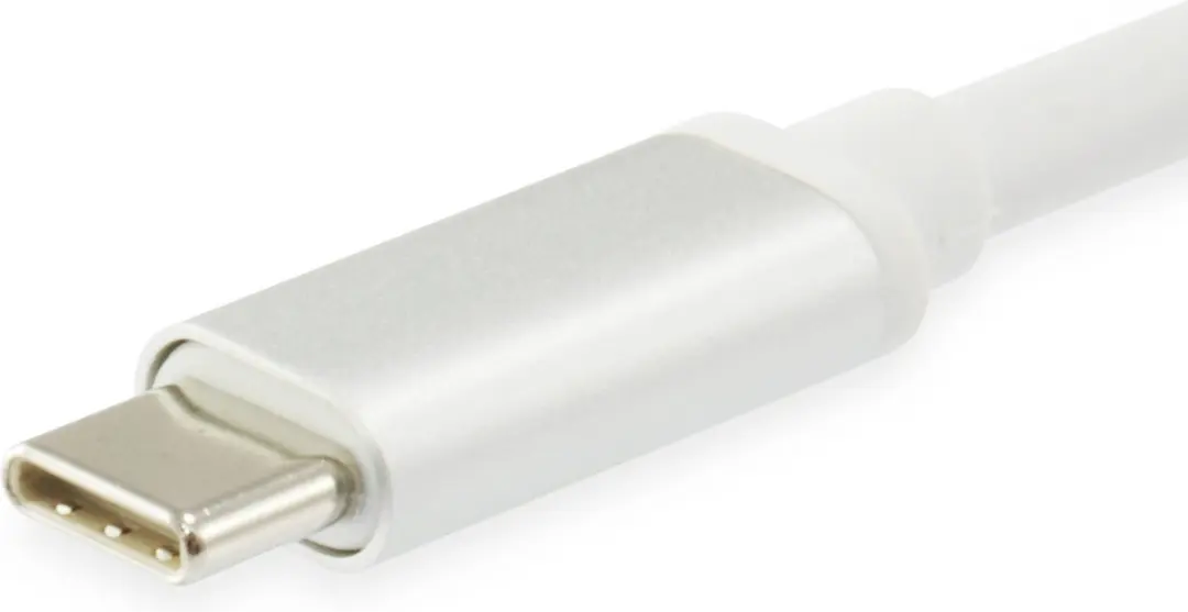 LevelOne USB-0402 USB-C Ethernet Adapter 1000 Mbit - Argento/Bianco