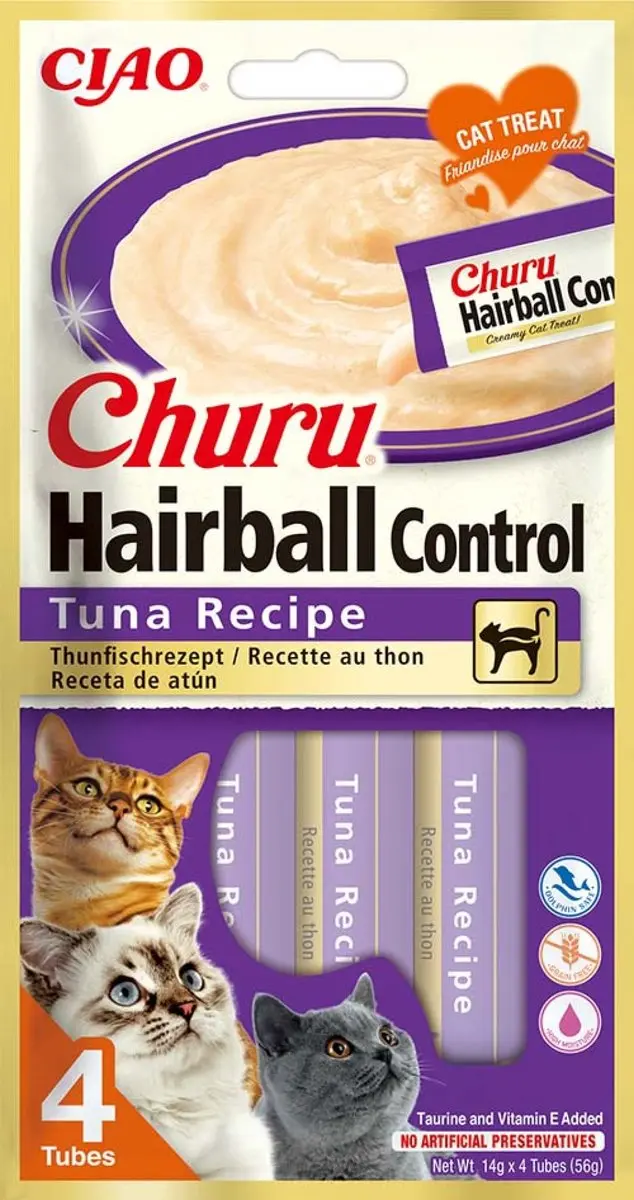 Inaba Churu Hairball Kattensnack
