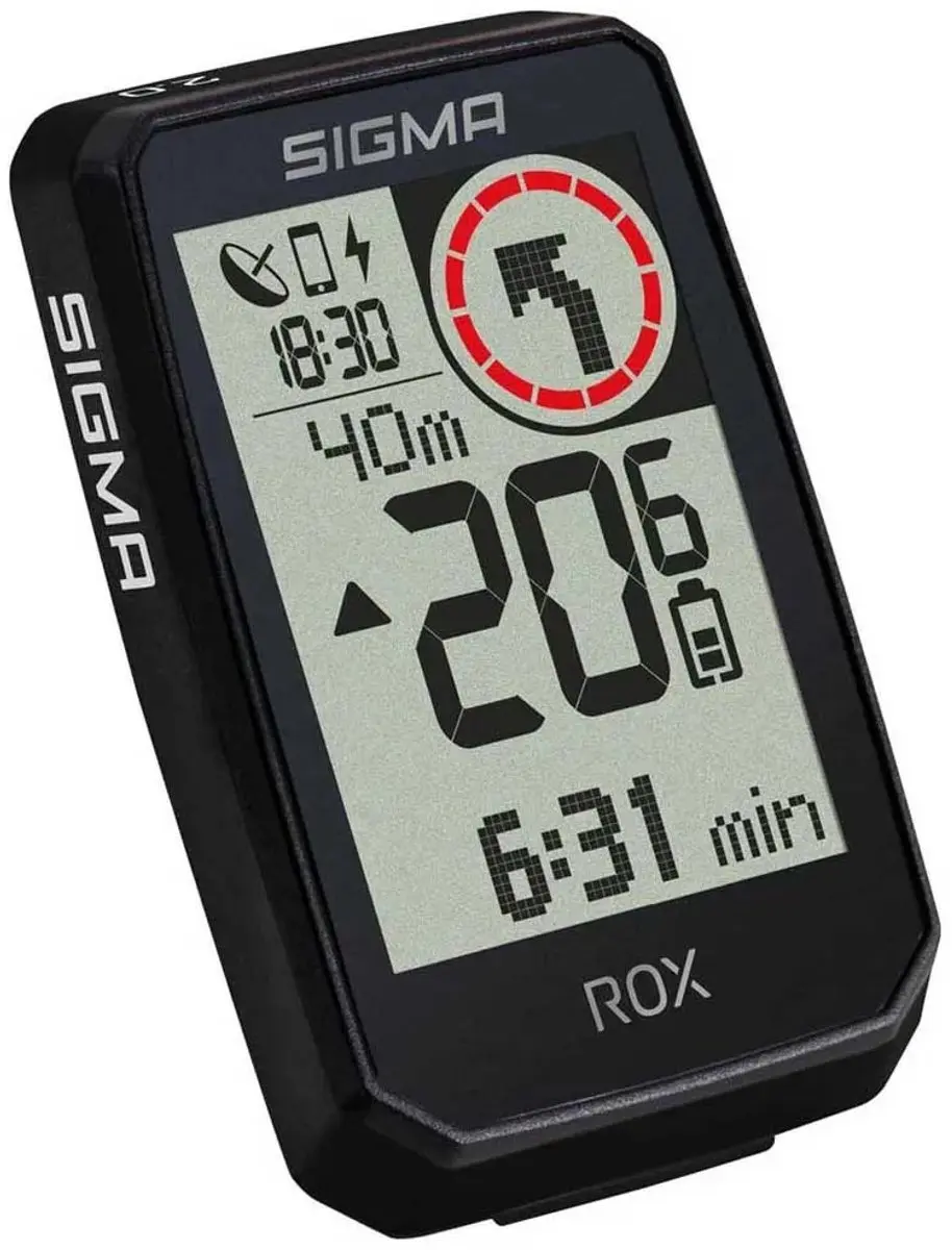 Sigma Rox 2.0 Endurance Fietscomputer - Black - afbeelding 4 van 6