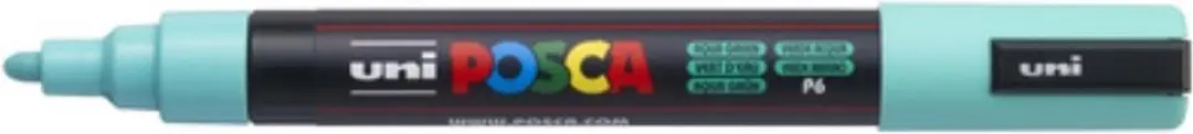 Posca PC5M RS Verfstift - Roze - Blauwe inkt - Conische punt - afbeelding 5 van 6