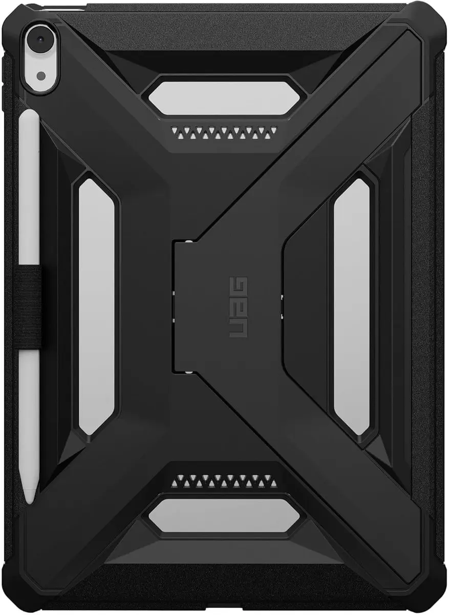 Urban Armor Gear Scout Plus Backcover iPad Air 11 124493114040 - Zwart - afbeelding 2 van 6