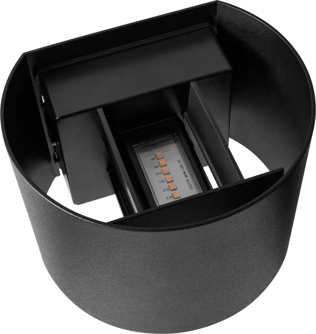 Nordlux Milda Wandlamp LED - 10cm - Zwart - afbeelding 2 van 6