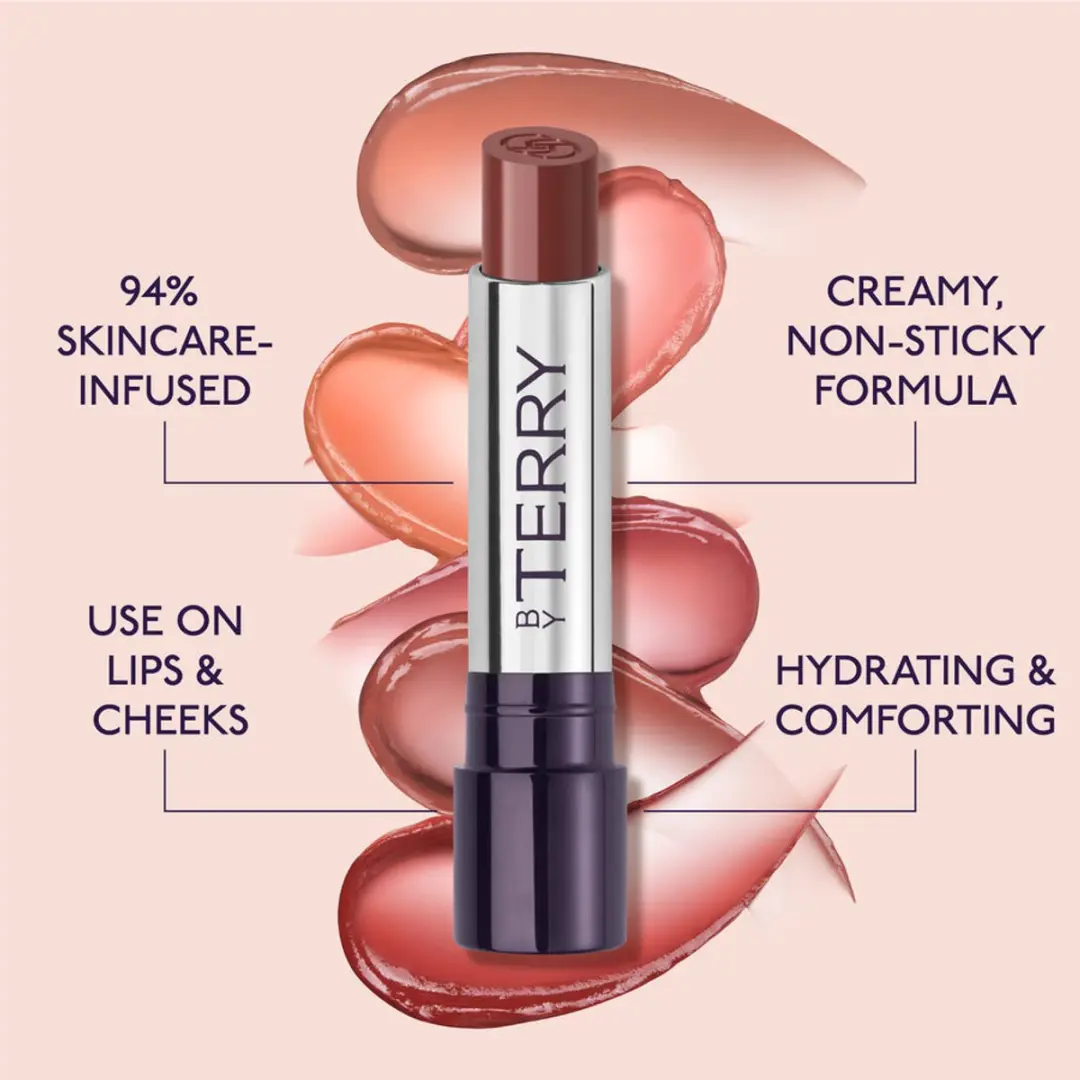 By Terry Hyaluronic Hydra-Balm Lipstick #03 Tea Time - 2.6 g - afbeelding 2 van 6