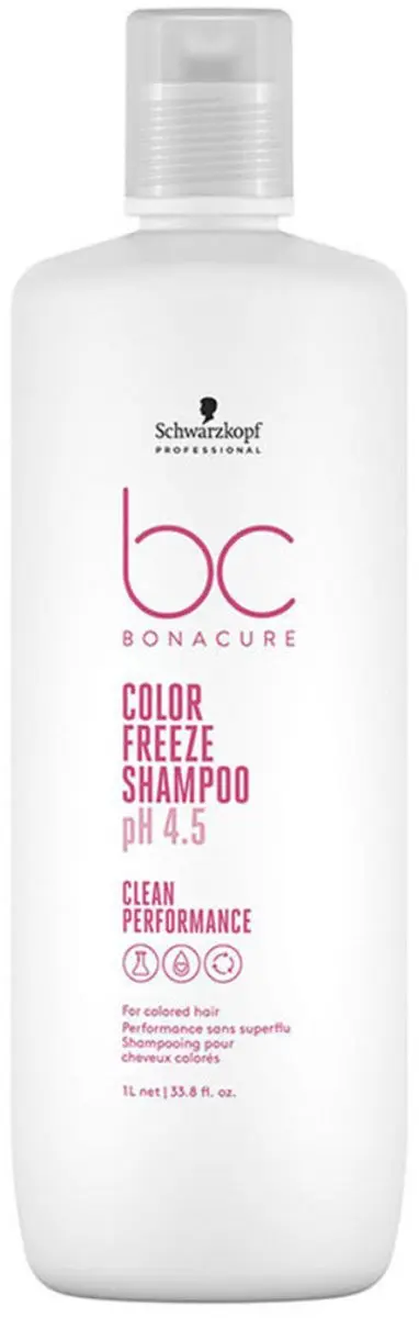 Schwarzkopf Bonacure Color Freeze Shampoo 1000ml - Gekleurd haar