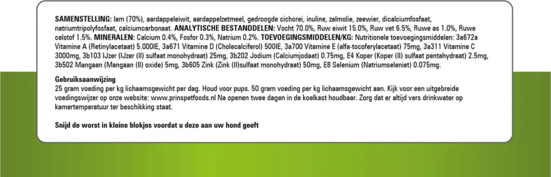 Prins NatureCare Hond Kalkoen 250g - afbeelding 6 van 6