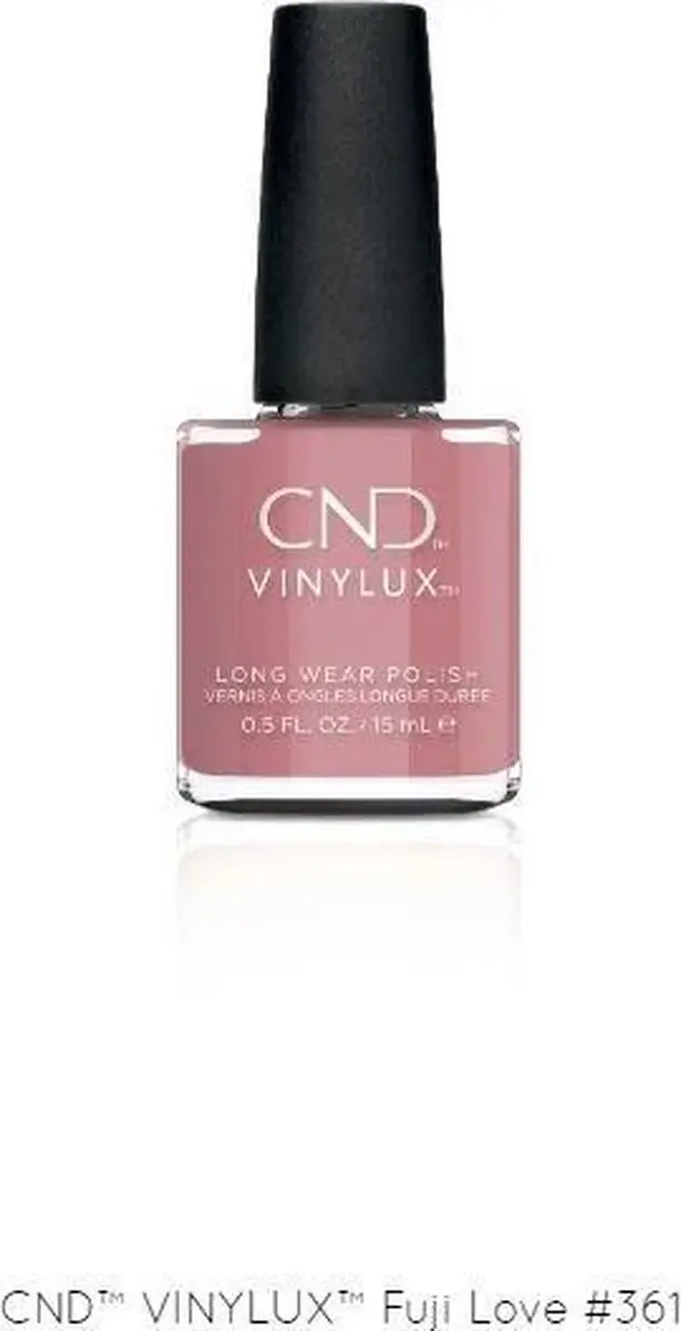 CND Vinylux Nagellak Fuji Love #361 - 15ml - Mauve - afbeelding 3 van 3