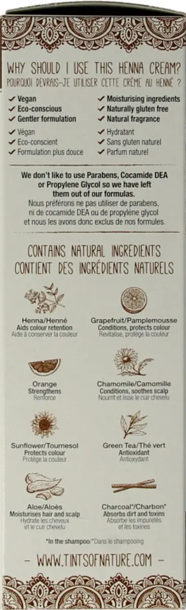 Tints Of Nature Henna Cream Golden Brown 70ml