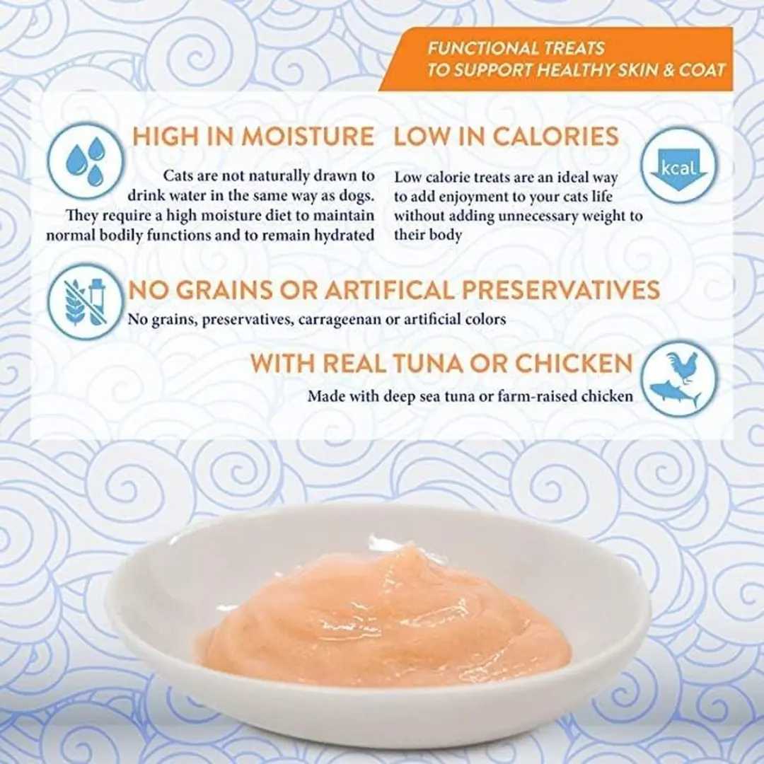 Inaba Churu Puree Tonijn 4 Tubes