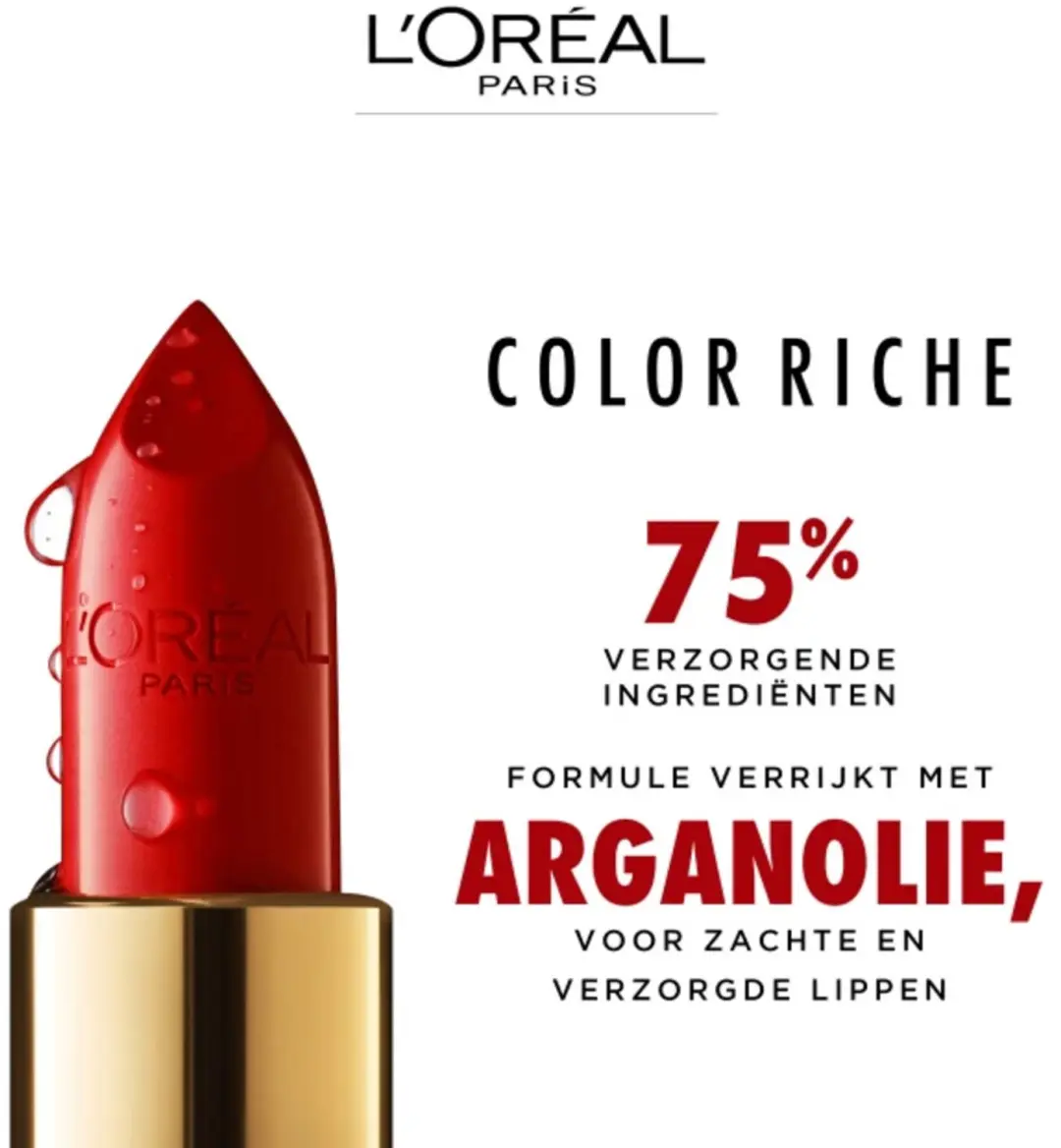 L'Oréal Paris Color Riche Satin Lippenstift 163 Orange Magique - 3 Stuks - afbeelding 3 van 6