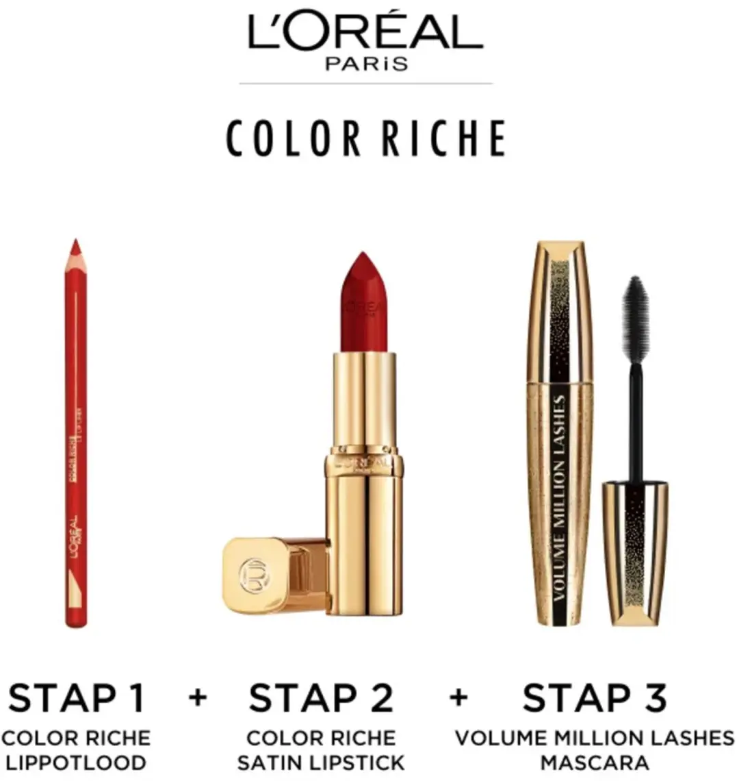L'Oréal Paris Color Riche Satin Lippenstift 303 Rose Tendre - 3 Stuks - afbeelding 2 van 6