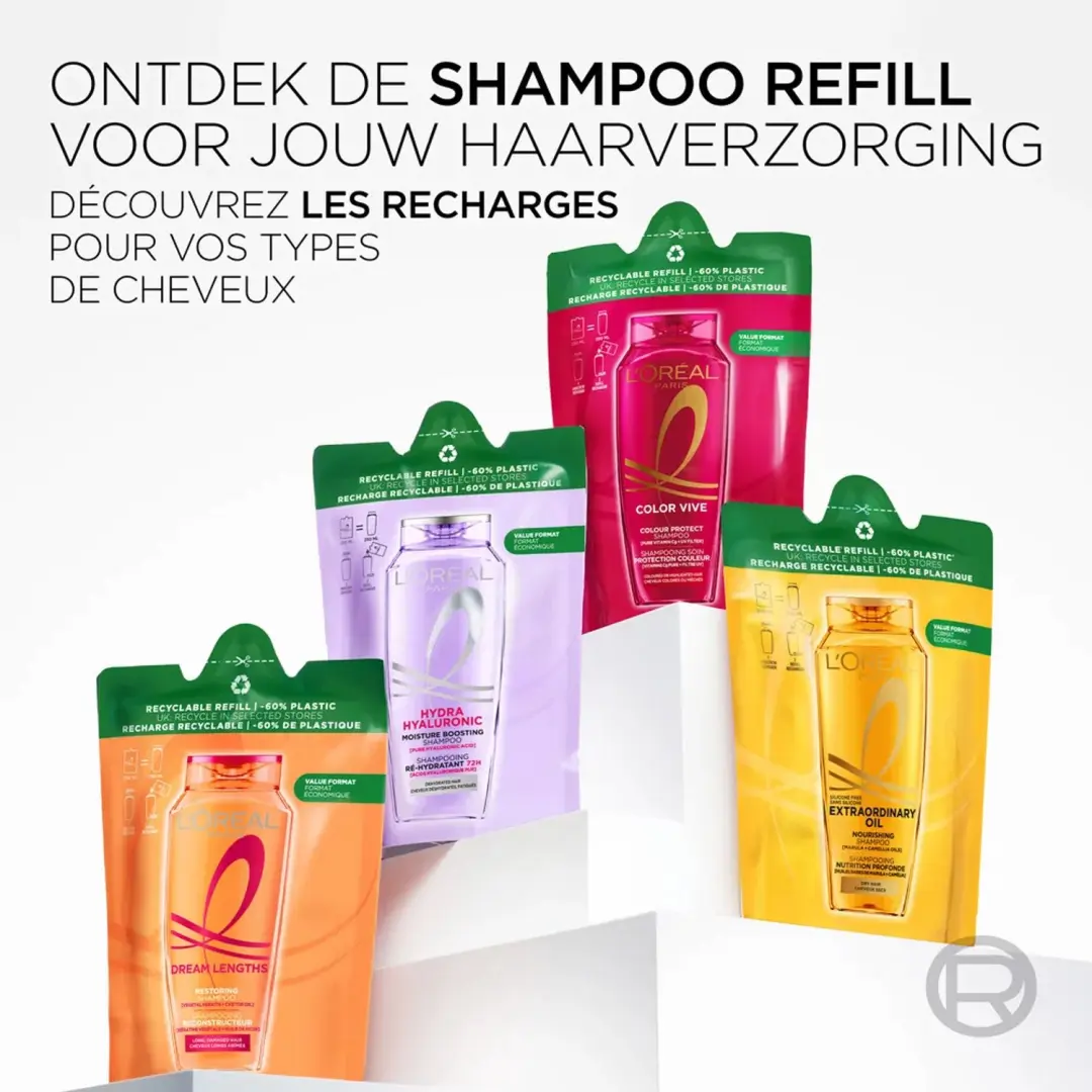 L'Oréal Paris Dream Lengths Shampoo Refill 250ml