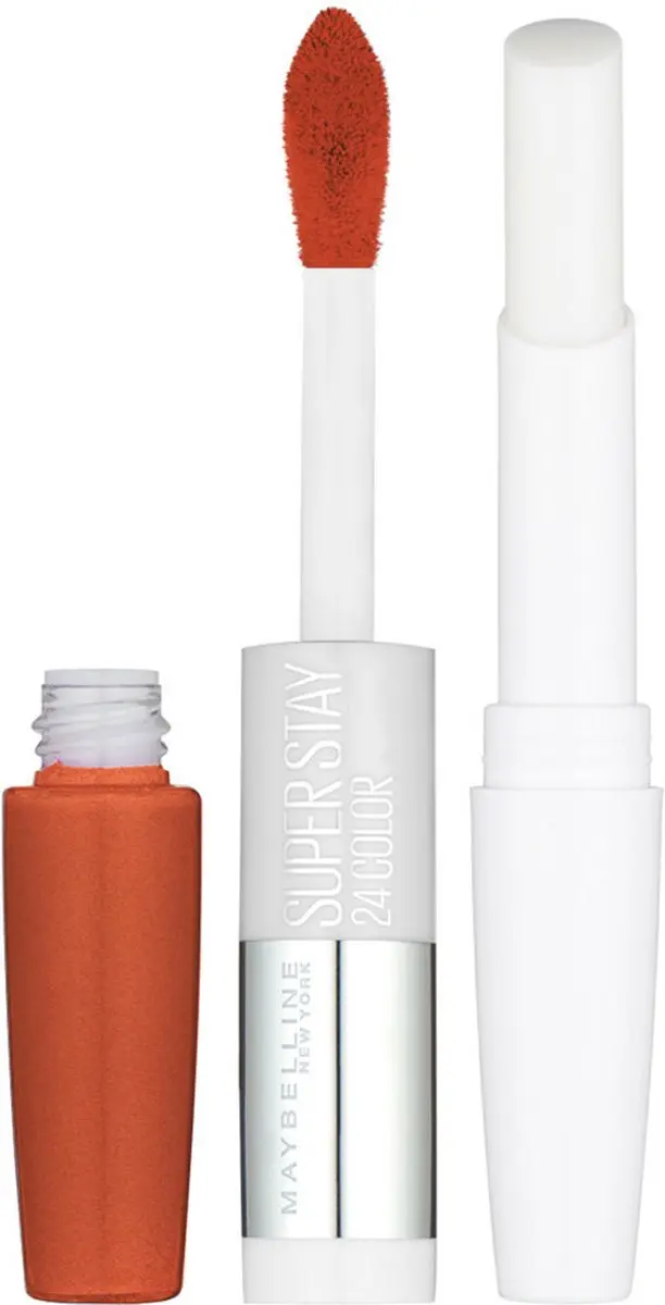 Maybelline SuperStay 24H Lipstick 444 Cosmic Coral - 3 Stuks - afbeelding 4 van 5