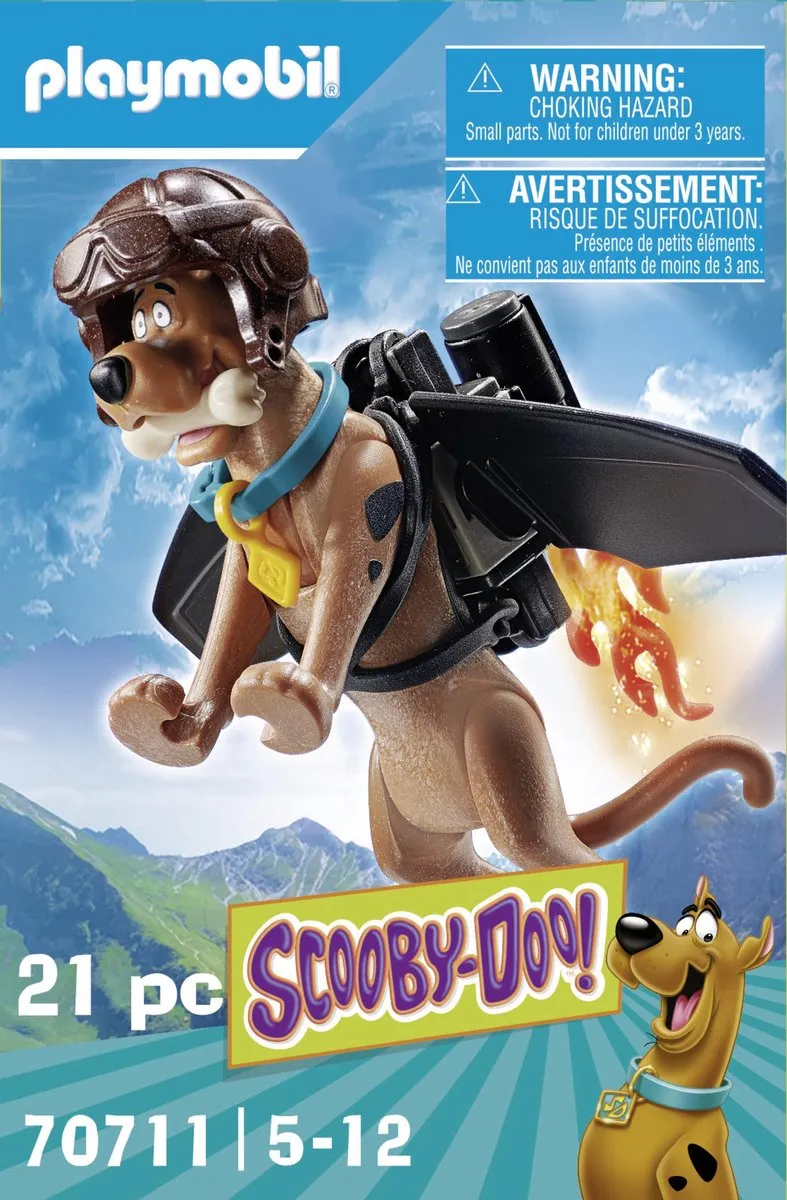 Playmobil Scooby-Doo! Piloot Verzamelfiguur 70711 - Multicolor