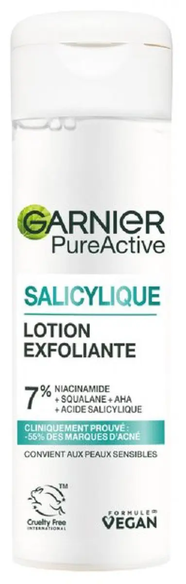 Garnier PureActive Salicylzuur Exfoliërende Lotion 120 ml