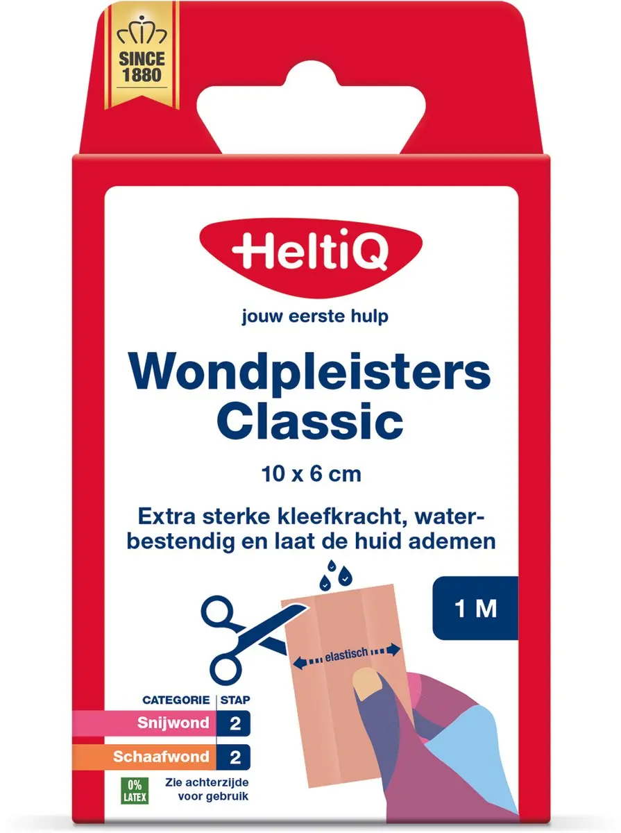 Heltiq Wondpleister Classic 10x6cm
