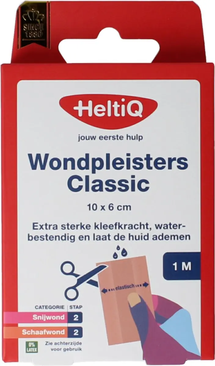 Heltiq Wondpleister Classic 10x6cm - afbeelding 3 van 3