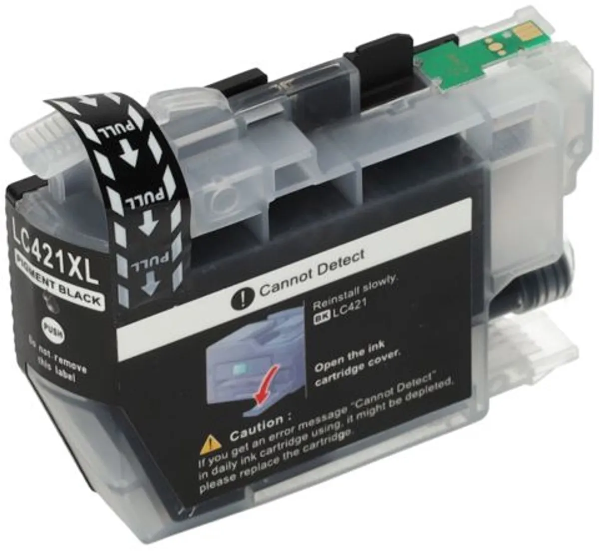 PrintAbout LC-421XLBK Inktcartridge Zwart - 1000 pagina's