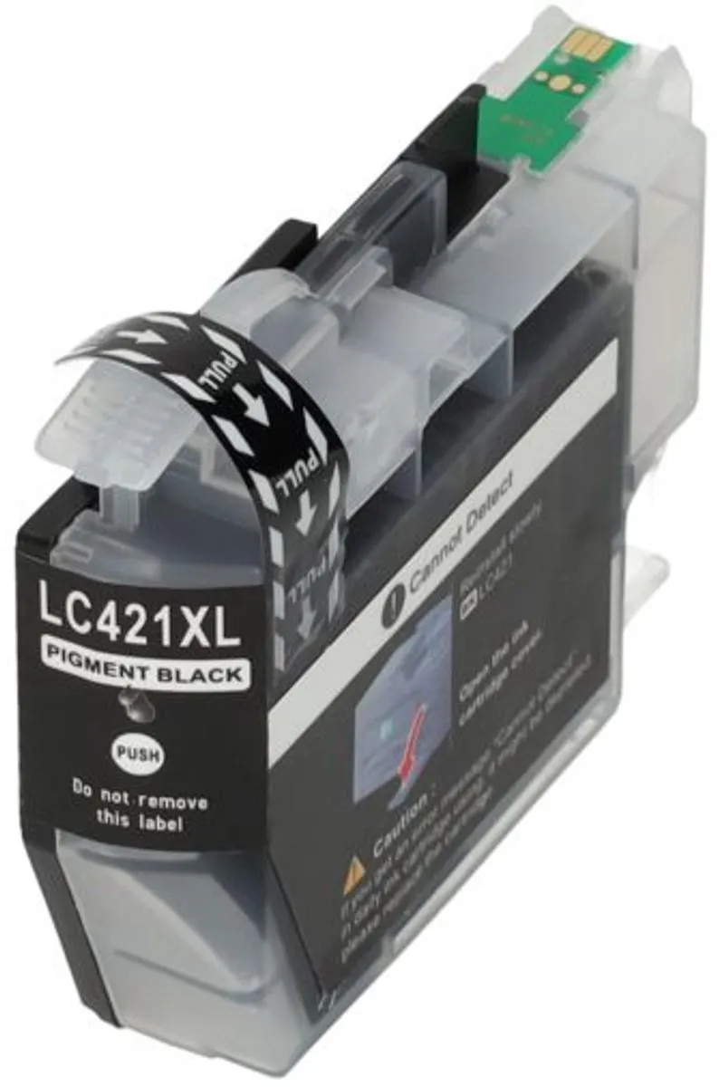 PrintAbout LC-421XLBK Inktcartridge Zwart - 1000 pagina's
