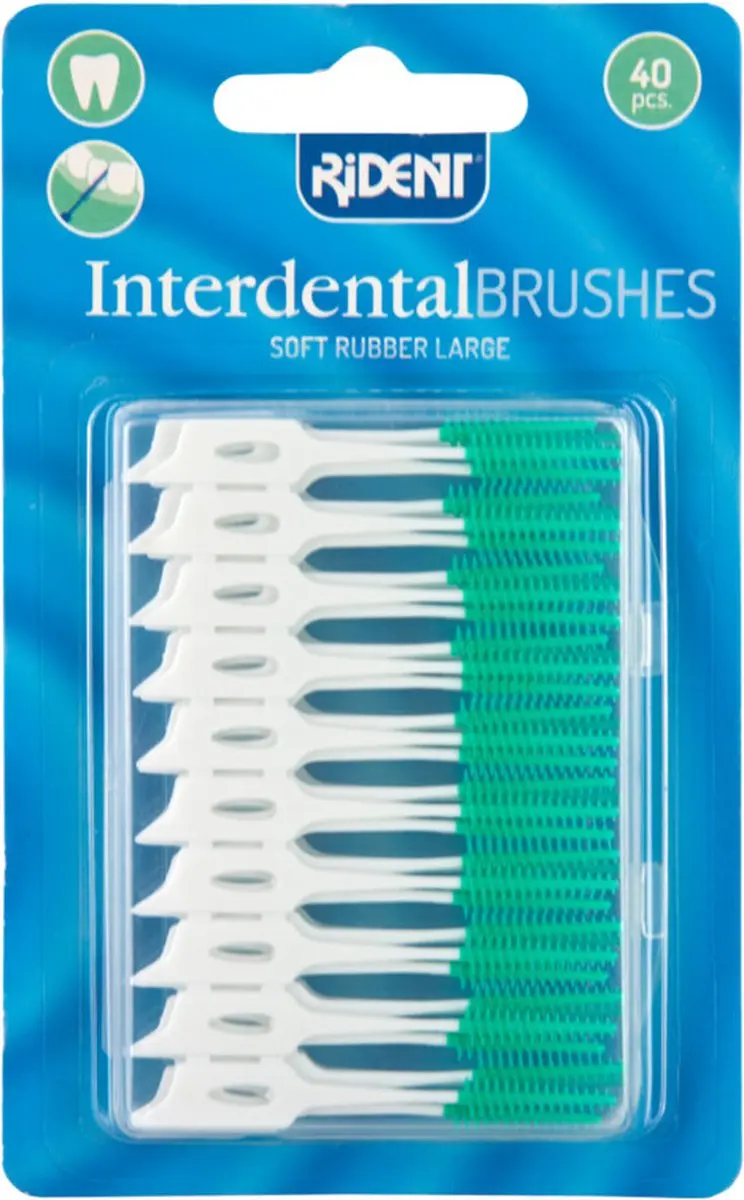 Rident Soft Rubber Opzetborstels