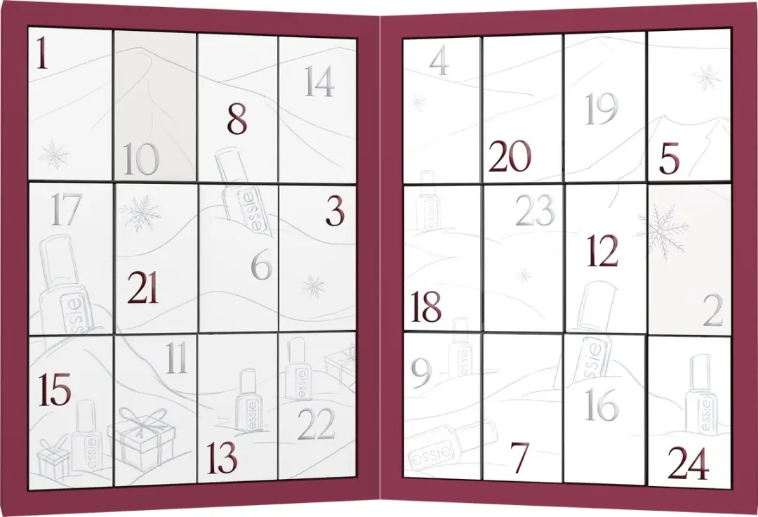 essie Adventskalender 2026 - 24 Stuks - afbeelding 5 van 6