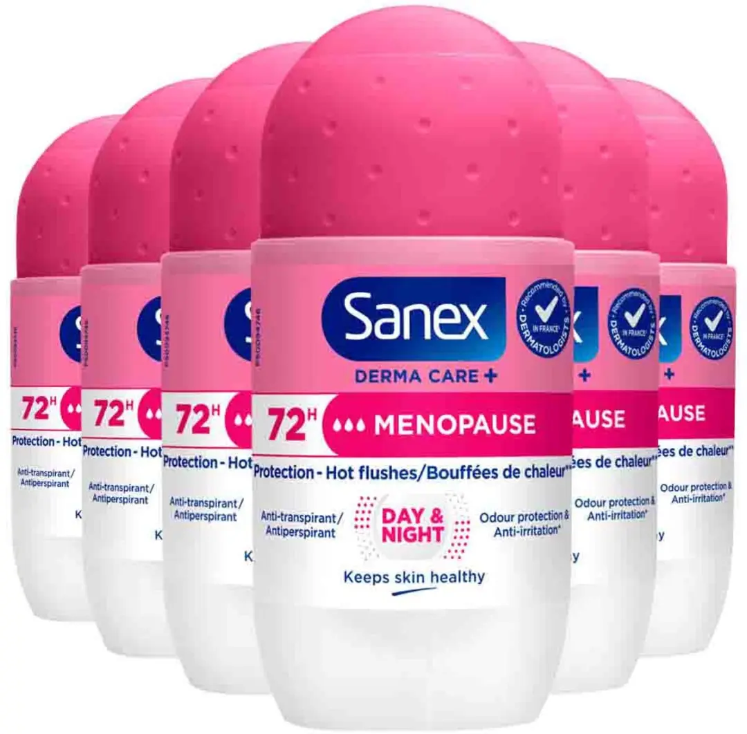 Sanex Deoroller Derma Care+ Menopause 53ml