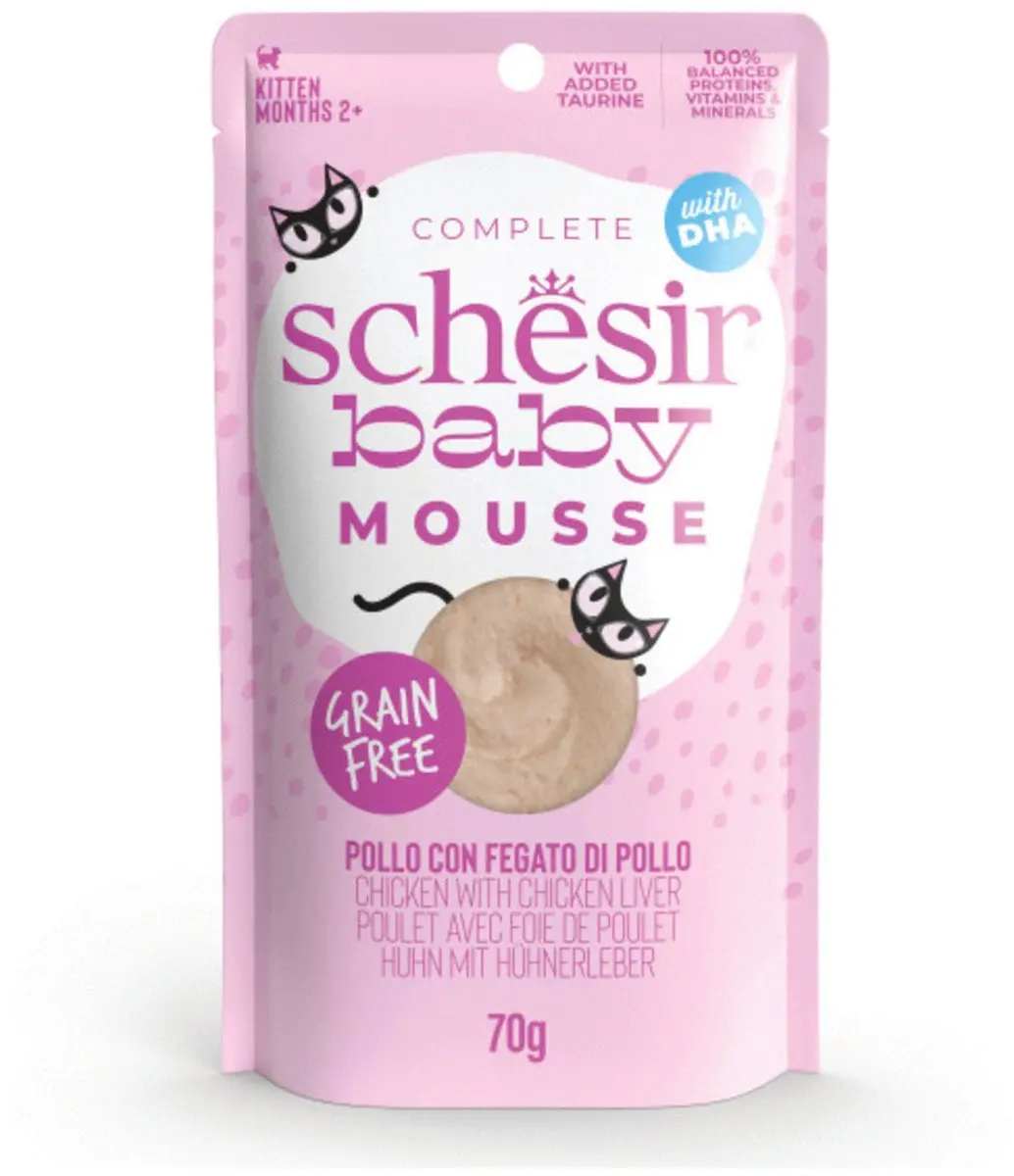 Schesir Baby Mouse Kattenvoer 70g