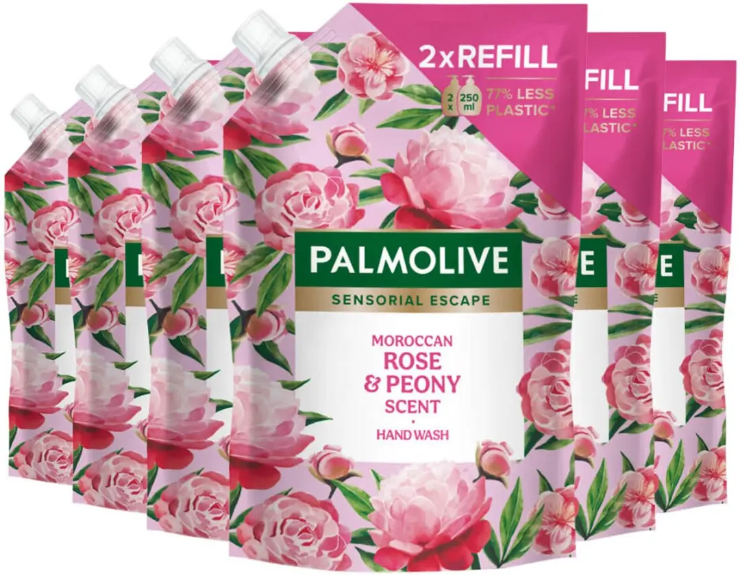 Palmolive Handzeep Navulling Sensorial Escape Moroccan Rose